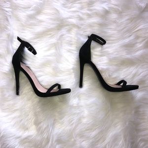 Black, Shoe Republic LA, Strappy Heels, Size 7